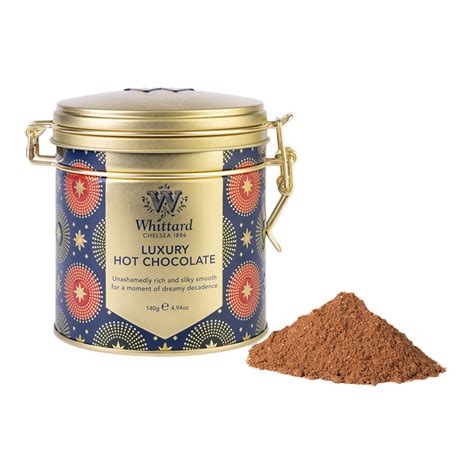 Karštas šokoladas Whittard of Chelsea Luxury Hot Chocolate Clip Top Tin g