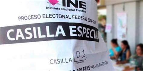 Avala INE Dotar De Mil Boletas A Casillas Especiales El Imparcial De