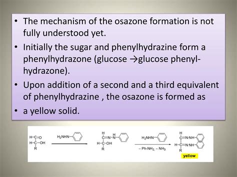 Ppt Lab Activity 3 Formation Of Osazones Phenyl Hydrazine Reaction Powerpoint Presentation