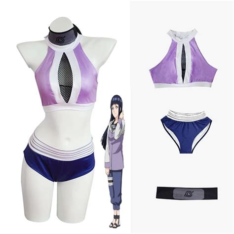 Anime Hinata Hyuga Seksowny Str J K Pielowy Przebranie Na Karnawa