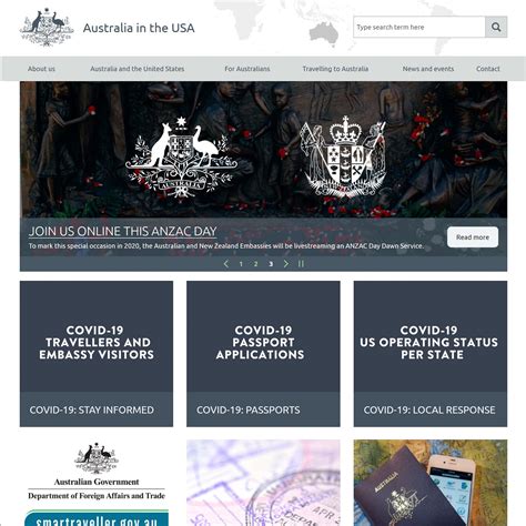 Embassy of Australia United States of America | GovCMS