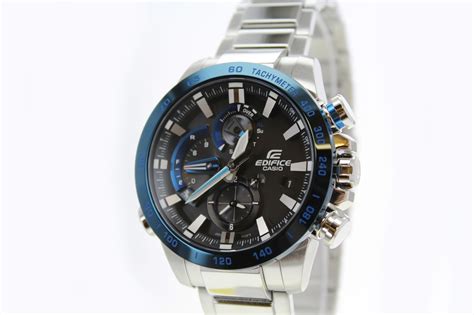 Casio Edifice Bluetooth Solar Powered Racing Chronograph EQB 800DB 1AER