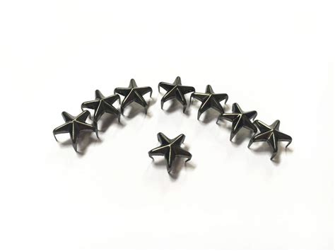 Pcs Star Studs Metal Claw Beads Spot Nailhead Punk Rivets With