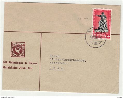 Covers Documents Suisse Schweiz Pro Patria Lettre