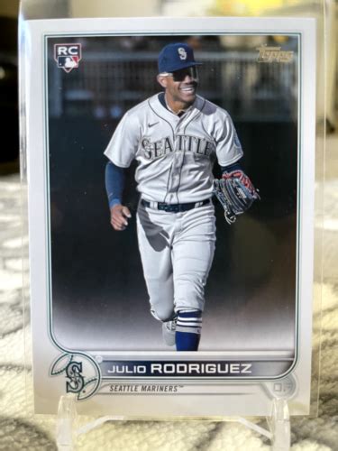 Julio Rodriguez Rookie Card Rc Topps Complete Sets Image Variation