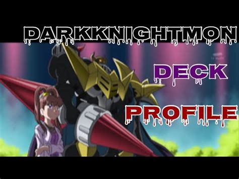 DARKKNIGHTMON DECK PROFILE DIGIMON TCG YouTube