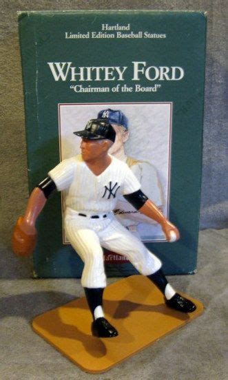 Lot Detail 1990 Whitey Ford Hartland Statue Wbox