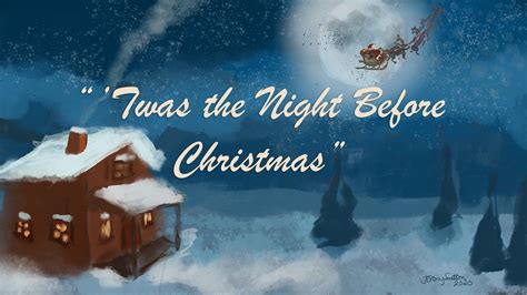 Best Collection Of Night Before Christmas Background For Your Devices