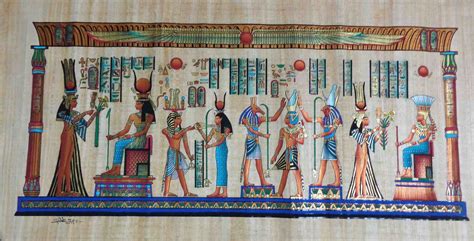 Buy Authentic Egyptian Original Hand Painted Painting Papyrus