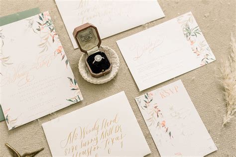 Lovely Tan Wedding Inspiration - Two Fourteen Photography