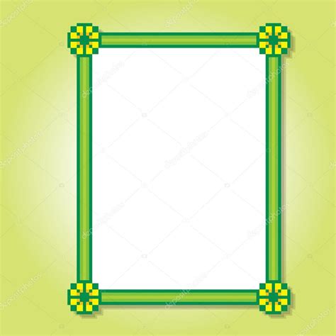 Cute Pixel Frame Pixel Art Stock Vector By ©dergriza 107736674