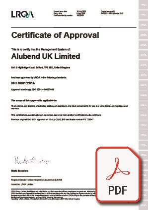 Quality Guarenteed Aluminium Bending Alubend