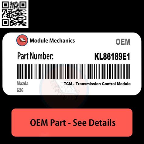 transmission control module replacement  mazda  oem