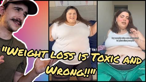 Fat Acceptance Tiktok Cringe Part 81 Reaction Youtube