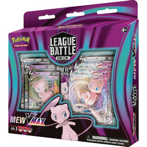 Pok Mon Trading Card Game Mew Vmax League Battle Deck Smyths Toys Uk