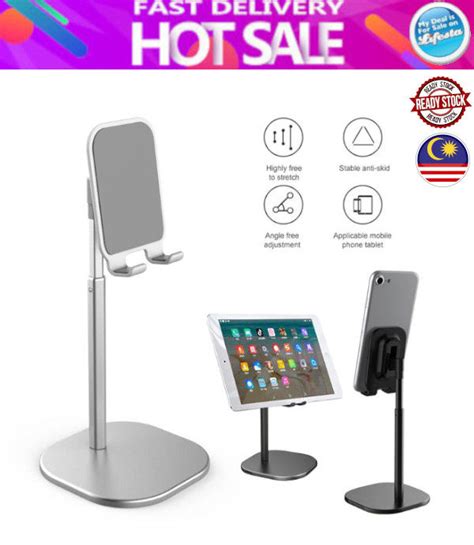 Lifesta Universal Desk Telescopic Cell Phone Holder Stand Multi Angle