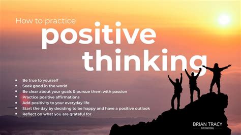 The Power Of Positive Thinking & How to Be More Positive