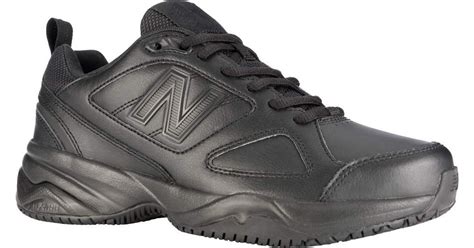 New Balance Leather 626v2 Work Shoe in Black Leather (Black) - Lyst