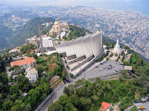 Lady Of Harissa Cathedral And St Paul Basilica Harissa Lebanon