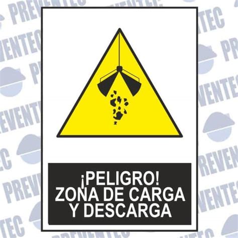 Se Al Zona Carga Y Descarga Se Ales De Seguridad Advertencia