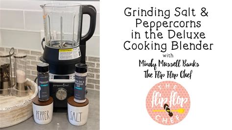 How To Grind Salt Peppercorns In Pampered Chef S Deluxe Cooking