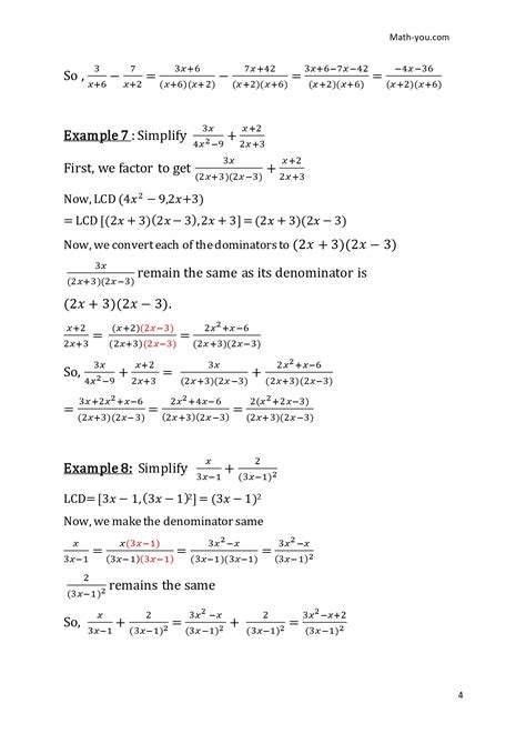 Rational Functions