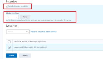 Cómo realizar una evaluación en Brightspace con la nueva vista DTI