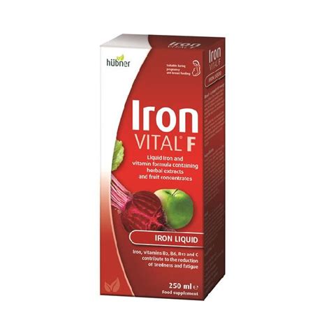 Iron Vital F 250ml Hübner Natura24 pt