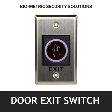 Biometric Security Door Exit Switch At Rs 3500piece Door Exit Push