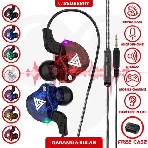 Jual Headset Qkz Ak6 Sport Hifi Bass Stereo Music Telfon Gaming Daily