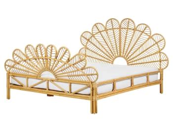 Letto In Rattan Incannucciato X Cm Michelle Maisons Du Monde