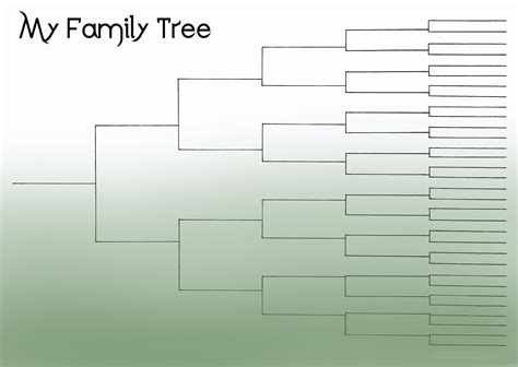 Free Editable Family Tree Template - Daily Roabox