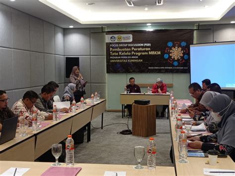 Lpm Gelar Fgd Pembuatan Peraturan Tata Kelola Program Mbkm