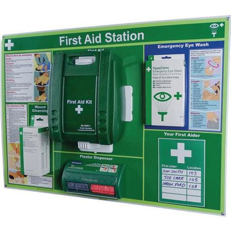 First Aid Kit Comprehensive Wall Mounted Evolution Station