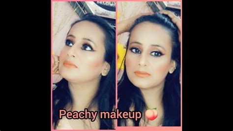 Peach Makeup Tutorial Peachy Makeup Tutorial Youtube