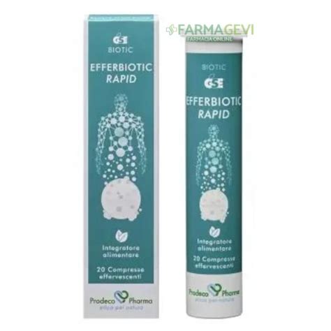 Efferbiotic Rapid Gse Compresse Per Tosse E Raffreddore Farmagevi