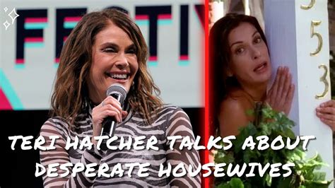 Teri Hatcher Talks About Her Funniest Moment On Desperate Housewives