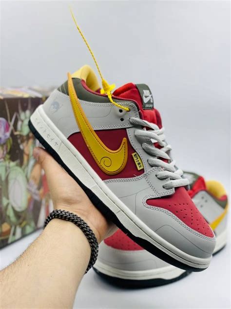 Nike Sb Dunk Low X Saint Seiya White Red