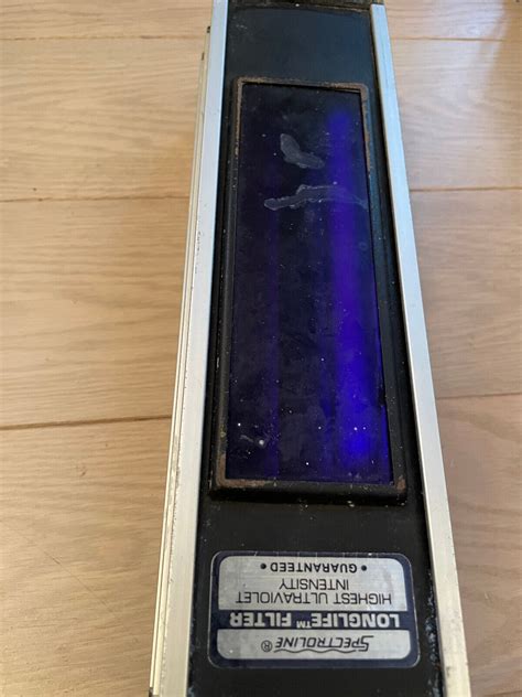 Spectroline Enf 260c Hand Held UV Lamp 254nm And 365nm For Sale Online