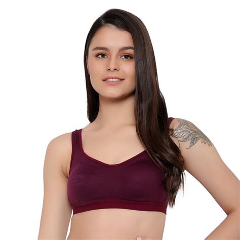 Plain Cotton Women Gym Wear Sports Bra At Rs 50piece In New Delhi Id 25001130973