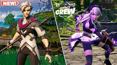 Fortnite Princess Lexa And Prince Orin Skins Gameplay August 2023 Crew