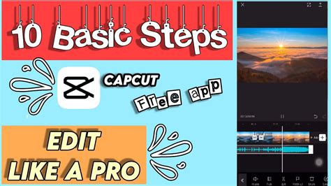 How To Edit On Capcut App Free App Youtube