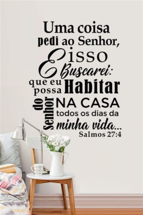 Adesivo De Parede Salmo O Senhor Meu Pastor Nada Me No Elo