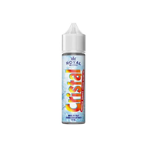 Royal Blend Cristal Anguria Fragole Limone Extra Ice Vape Shot Ml