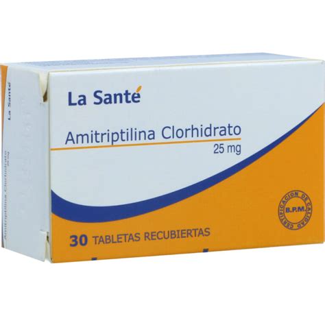 Amitriptilina 25mg La Sante 1 cap Tienda online con envíos a domicilio