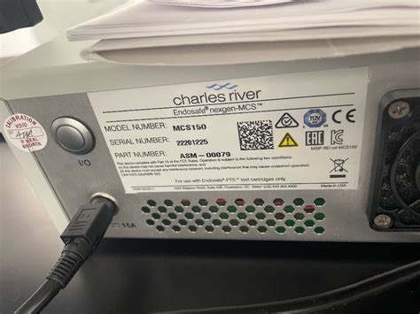 Charles River Nexgen Mcs Multi Cartridge Endotoxin Detection System