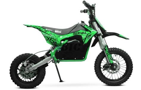 Moto électrique 1200W serval vert LesTendances fr