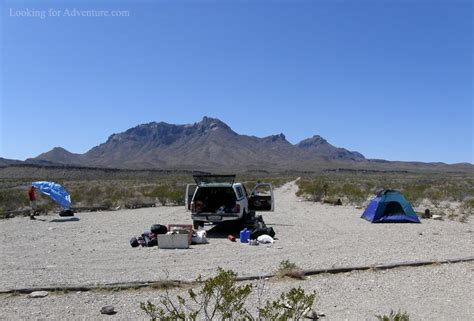 K Bar Campsite In Big Bend National Park In Texas