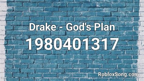 Drake Gods Plan Roblox Id Roblox Music Codes