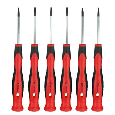 Precision Screwdriver Set 6pcs CrV Steel Dedra Pl